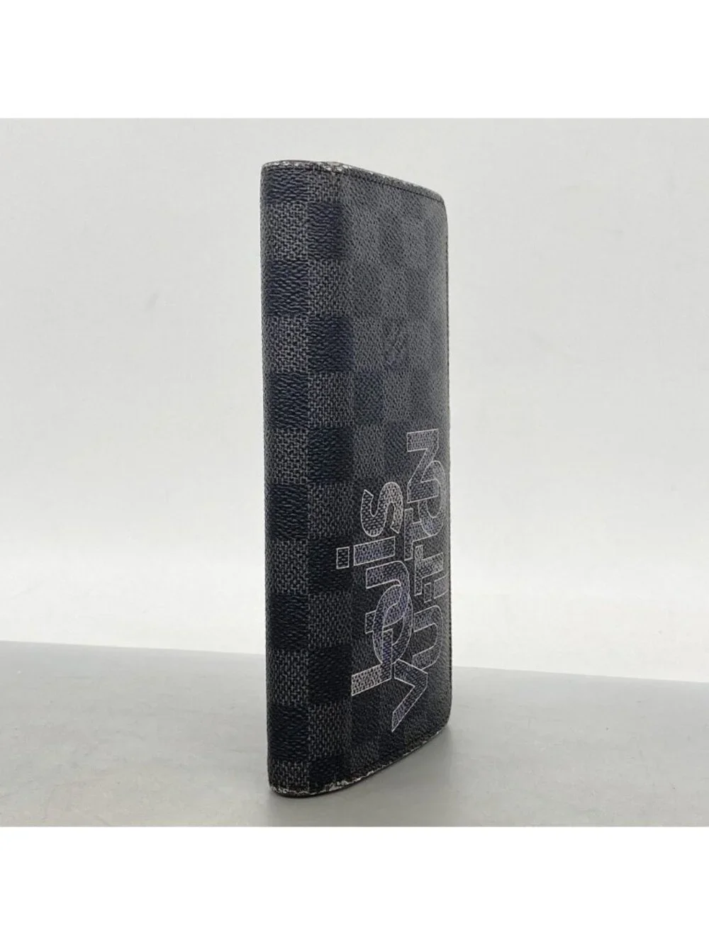 Louis Vuitton Wallet Damier Graphite Portefeuille Brazza Grimens